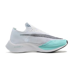 Perfectkicks (W/M) Nike ZoomX VaporFly NEXT White Blue Shoes 