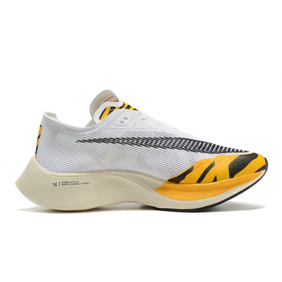 Perfectkicks (W/M) Nike ZoomX VaporFly NEXT White Orange Shoes 