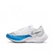 Perfectkicks (W/M) Nike ZoomX VaporFly NEXT White and Blue Shoes 