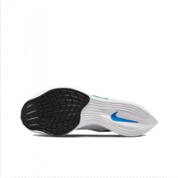 Perfectkicks (W/M) Nike ZoomX VaporFly NEXT White and Blue Shoes 