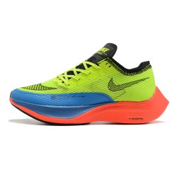 Perfectkicks (W/M) Nike ZoomX VaporFly NEXT Yellow Blue Shoes 