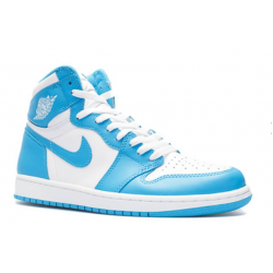 Perfectkicks Air Jordans 1 High UNC' Blue Blue 555088 117 Shoes