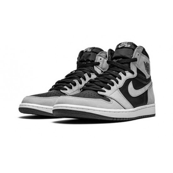 Perfectkicks Air Jordans 1 High Black Smoke Grey BLACK BLACK 555088 035 Shoes