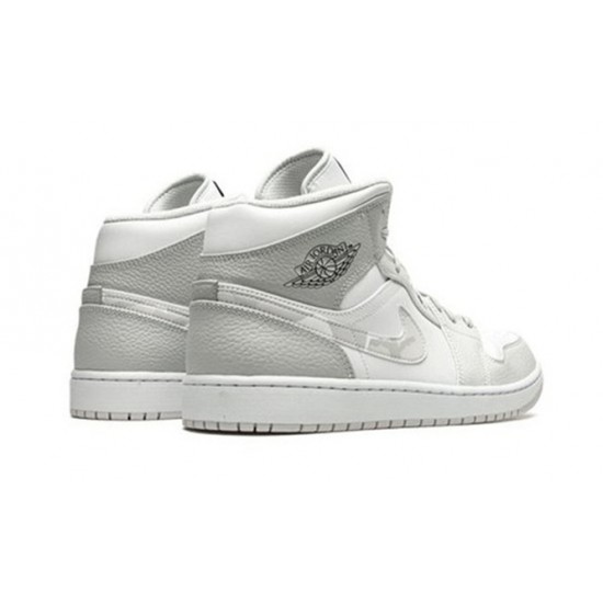 Perfectkicks Air Jordans 1 Mid WHITE/PHOTON DUST-GREY FOG WHITE DC9035 100 Shoes