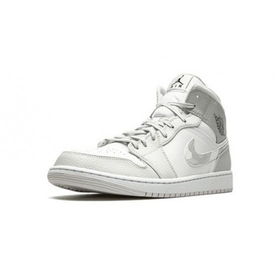 Perfectkicks Air Jordans 1 Mid WHITE/PHOTON DUST-GREY FOG WHITE DC9035 100 Shoes