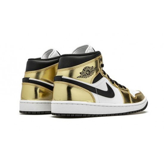 Perfectkicks Air Jordans 1 Mid Metallic Gold METALLIC GOLD DC1419 700 Shoes