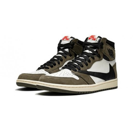 Perfectkicks Air Jordans 1 High Travis Scott Brown CD4487 100 Shoes