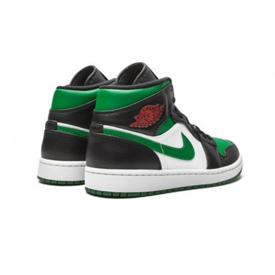 Perfectkicks Air Jordans 1 Mid Incredible Hulk BLACK 554724 067 Shoes