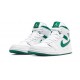 Perfectkicks Air Jordans 1 Mid White Mystic Green WHITE WHITE CD6759 103 Shoes