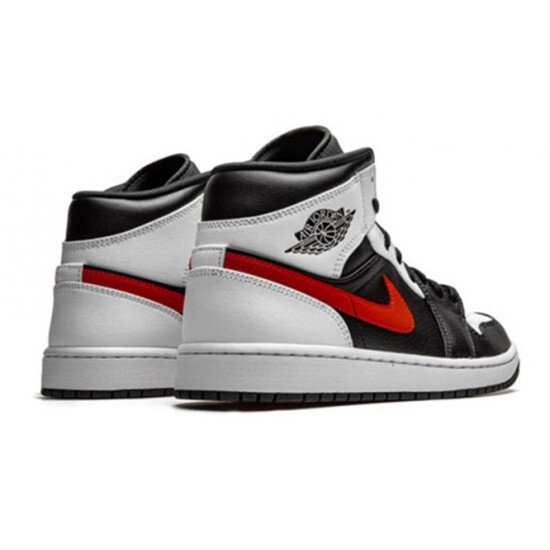 Perfectkicks Air Jordans 1 Mid Chile Red Black 554724 075 Shoes