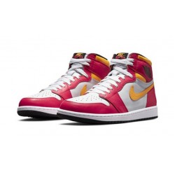 Perfectkicks Air Jordans 1 High Light Fusion Red Light Fusion Red 555088 603 Shoes