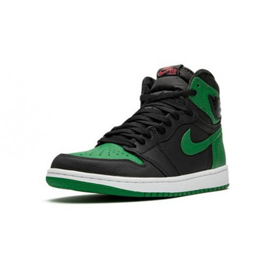 Perfectkicks Air Jordans 1 High Pine Green BLACK 555088 030 Shoes
