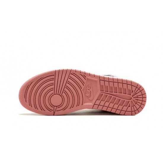 Perfectkicks Air Jordans 1 High OG Rust Pink WHITE WHITE 861428 101 Shoes