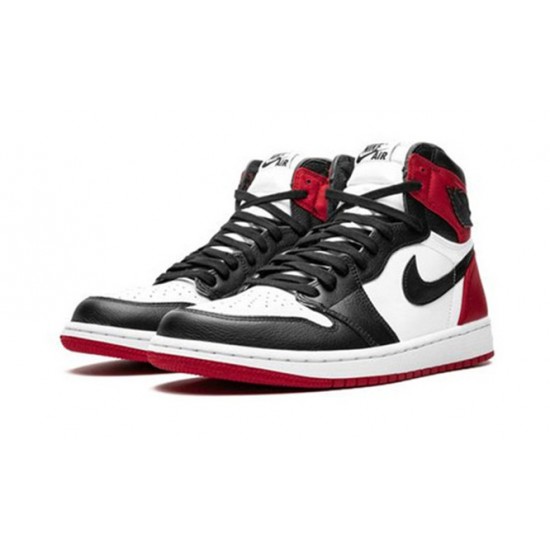 Perfectkicks Air Jordans 1 High OG “Black Toe WHITE 555088 125 Shoes