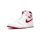 Perfectkicks Air Jordans 1 High Metallic Red WHITE 555088 103 Shoes