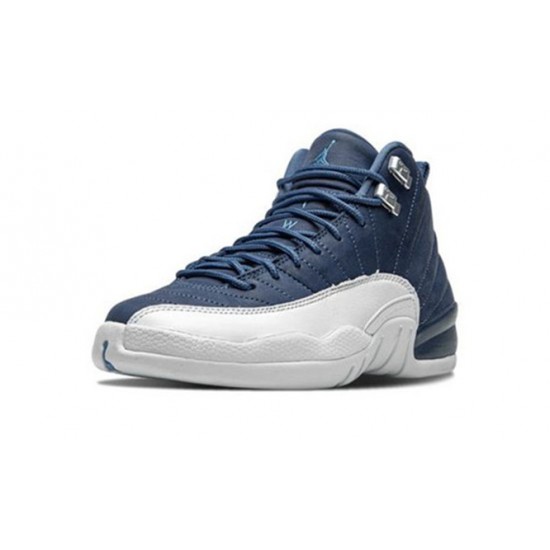 Perfectkicks Air Jordans 12 Stone Blue STONE BLUE 130690 404 Shoes