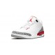 Perfectkicks Air Jordans 3 Hall of Fame WHITE/FIRE RED WHITE 136064 116 Shoes