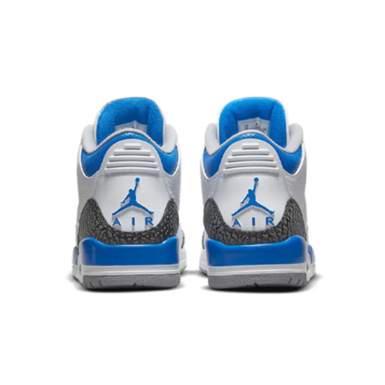 Perfectkicks Air Jordans 3 Retro Racer Blue White White CT8532 145 Shoes