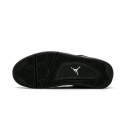 Perfectkicks Air Jordans 4 Black Cat BLACK 308497 002 Shoes