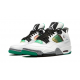 Perfectkicks Air Jordans 4 Rasta &Lucid Green WHITE AQ9129 100 Shoes