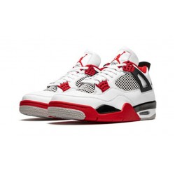 Perfectkicks Air Jordans 4 Fire Red WHITE DC7770 160 Shoes
