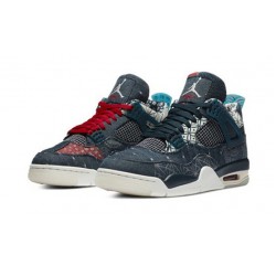 Perfectkicks Air Jordans 4 Sashiko DEEP OCEAN CW0898 400 Shoes