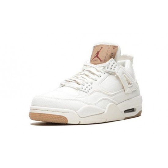 Perfectkicks Air Jordans 4 s White WHITE/WHITE-WHITE  WHITE AO2571 100 Shoes