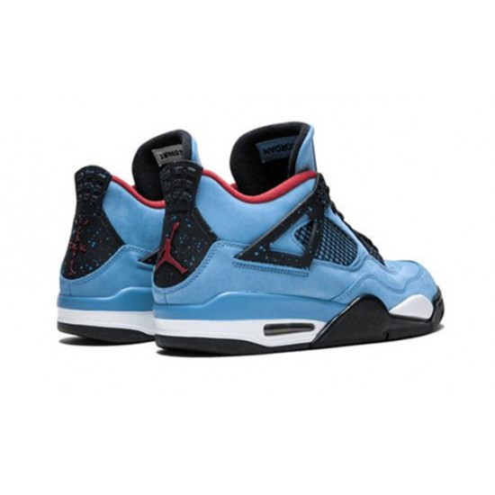Perfectkicks Air Jordans 4 Cactus Jack University Blue/Varsity Red 308497 406 Shoes