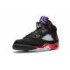 Perfectkicks Air Jordans 5 Grape Fire Red BLACK CZ1786 001 Shoes