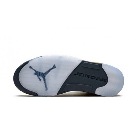 Perfectkicks Air Jordans 5 Michigan AMARILLO CQ9541 704 Shoes