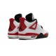 Nike Air Jordan 4 White Red Cement Mens DH6927-161 Shoes